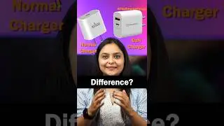 GaN Charger Vs Normal Charger | #shorts #shortvideo #gancharger