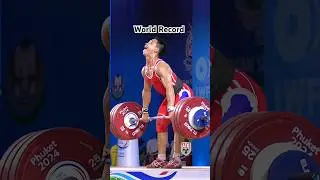 Ri Won Ju (67kg North Korea 🇰🇵) 189kg / 416lbs C&J World Record! #worldrecord #weightlifting