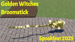 Obtaining the Golden Witches Broomstick| Roblox Driving Empire