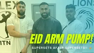 CRAZY ARM WORKOUT ON EID DAY!!