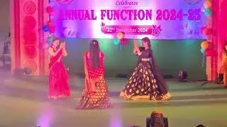 Group dance in SDDKBMS School(Annual function) || aja nachle ||cham cham || dholida