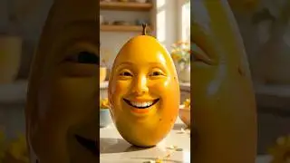 Funny 3D realstic mango 🥭 #cute #diy