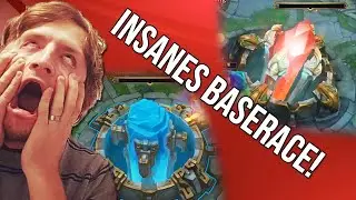 BEIDE Nexus auf 1 HP! | Krasseste Base Race im Jungle Coaching mit Maxim