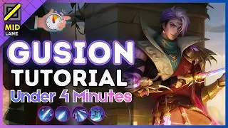 4-Minute Gusion Tutorial in the Mid Lane || (MLBB S39) 2026