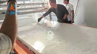 Full automatic soft stone flexible tile making machine production line