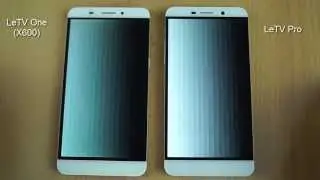 LeTV One X600 vs  LeTV Pro Display Battle