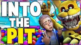FNAF   INTO THE PIT SONG LYRIC VIDEO   Dawko & DHeusta (1 hour)