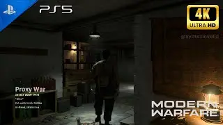 Call of Duty Modern Warfare: Proxy War Airbase Assault | Full Mission 4K HD | PS5 Gameplay
