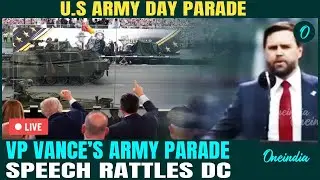 LIVE: JD Vance's Chilling Warning To Iran at Army Parade | VP Speech Fuels U.S-Iran&nbsp;War&nbsp;Fears