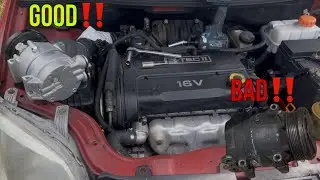 2007 - 2010 Chevrolet Aveo 1.6L Ac compressor Replacement 