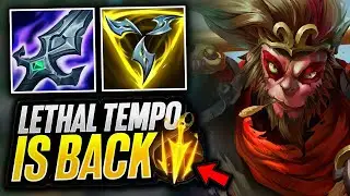RIOT MADE A MISTAKE ADDING THIS BACK TO THE GAME (LETHAL TEMPO) - Wukong Top Lane