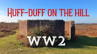 WW2 Directional Finding Station &lsquo;Huff Duff&rsquo; on the hill 4K
