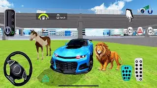 New Sport Car VS Animal 3D Driving Class Android Gameplay 2025