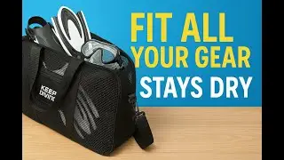 Scuba Gear Bag | Lightweight, Ventilated Mesh Dive Bag