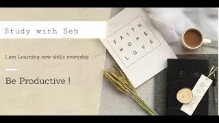 #235 Study with Seb  | Productive Live Stream | Pomodoro Method