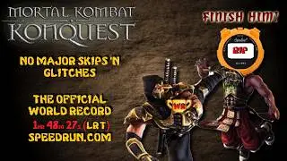 MKD - KONQUEST SPEEDRUN WORLD RECORD - 1hr 48m 27s (LRT) (NMSNG)