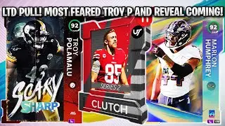 LTD PULL! 92  MOST FEARED TROY POLAMALU AND MOST FEARED REVEAL COMING! | MADDEN 21 ULTIMATE TEAM