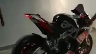 Aprilia RSV4-RF with Austin Racing Exhaust system