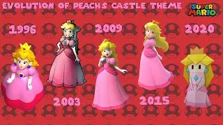 Evolution of Peach's Castle 1996- 2020