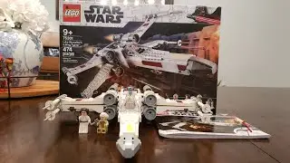 Lego Star Wars X-Wing Set 75301 Speed Build 4K