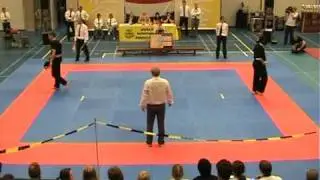 1ste place European Championship Nunchaku  Final Fight +1.85    Ricardo Mols