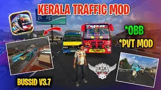 New Kerala Traffic Mod Tamil | Bus Simulator Indonesia | Kerala Traffic Mod In Bussid #kerala #mod