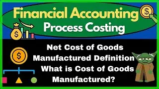 Net Cost of Goods Manufactured Definition - What is Cost of Goods Manufactured