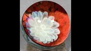Vortex Marble Handmade by Bill Grout 2.12