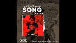 &sup1;Rapido - AlliKnow Official Song Is Now Out Pro By Murda303 Records. ❤️🙏🎶 #zimdancehallmusic #fyp 