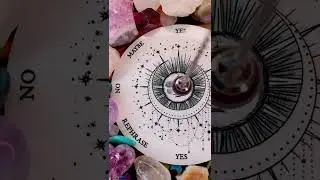 Ask away! #pendulumreading #pendulum #askawitch #babywitch #witchtok #divination #pendulumwitch
