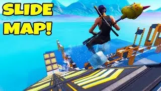 CIZZORZ SLIDE MAP CHALLENGE!! (Fortnite Creative Mode)