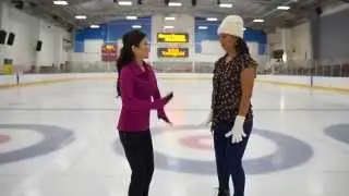 Olena Heu's skating lesson with Kristi Yamaguchi