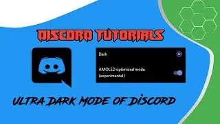*ULTRA DARK MODE* on Discord! | Discord Tutorials