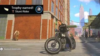 Stunt Rider (wheelie) Trophy - Mafia Definitive Edition