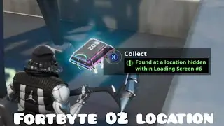 Fortbyte 02 location - Found at a location hidden within loading screen #6 | Fortnite