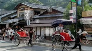 Arashiyama Rickshaw kyoto Japan 🇯🇵
