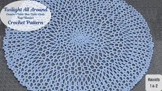 Learn how to crochet the Twilight All Around project with this Crochet A Long Tutorial
