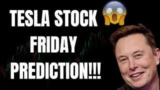 🔥 ПРОГНОЗ ПО АКЦИЯМ TESLA НА ПЯТНИЦУ! TSLA, SPY, QQQ, ES, NQ, BTC, NVDA, AMD и AAPL! 🚀