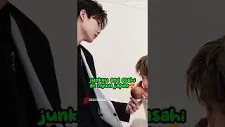 junkyu and asahi at nylon japan😍 #teume #트레저 #treasure #junkyu #asahi