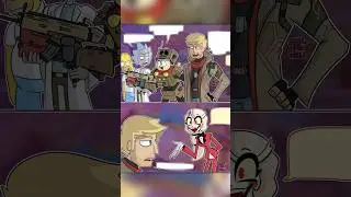 Charlie Morningstar Joins FORTNITE?! | Hazbin Hotel x Fortnite Comic Dub