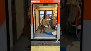En el metro de la CDMX #bobesponja #spongebob #metro #CDMX