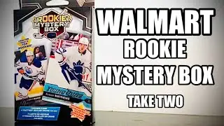 Opening Two Walmart Rookie Mystery Box Hockey Cards
