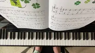 “Dance of Irish” piano adventure performance book 2A