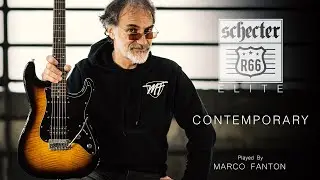 SCHECTER R66 ELITE CONTEMPORARY played by Marco FANTON