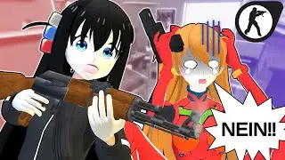 CS:S | Making my German friend RAGE over 1v1 (he won)