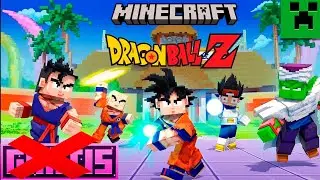 Ya llego el nuevo MAPA de DRAGON BALL Z para MINECRAFT BEDROCK #minecraft #minecraftpe #dragonballz