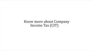 What is Company Income Tax(C.I.T)? - F.I.R.S Nigeria