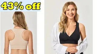 Momanda 2 PACK Nursing Crossover Sleep Bra For Breastfeeding For Pregnant Women Lingerie