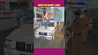 HULK VS GIANT JACK IN INDIAN THEFT AUTO SIMULATOR || GIANT JACK NEW UPDATE || K-RICH ||
