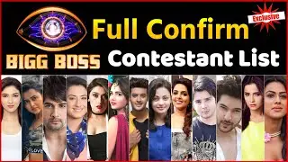 Bigg Boss 14 Contestants FINAL LIST | BB 14 Latest News & Updates